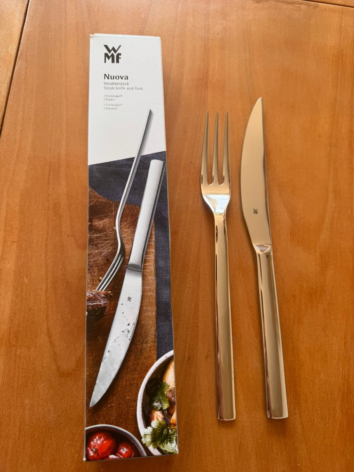 WMF Nuova steakbestek, Overige materialen, Nieuw, Ophalen of Verzenden, WMF