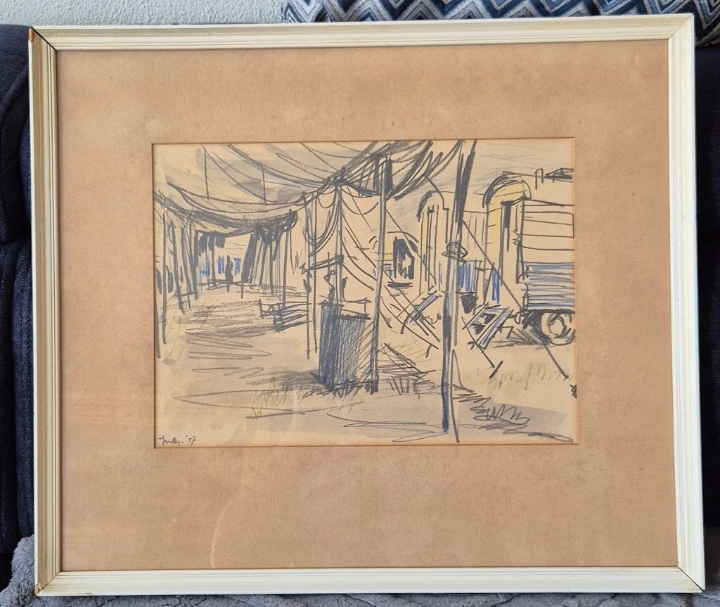 Wie kent de maker van deze tekeningen?., Antiek en Kunst, Kunst | Schilderijen | Klassiek, Achter glas, Nederlandse school, Dieren