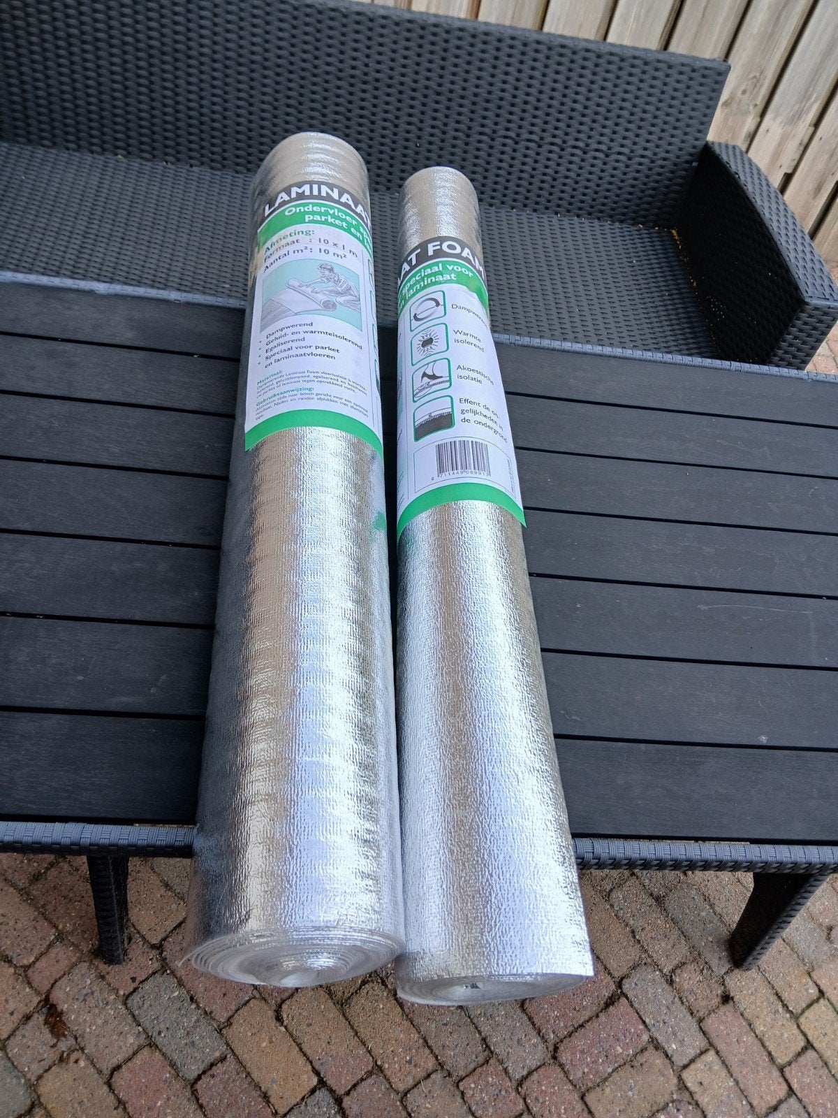 PE foam laminaat ondervloer 20 meter, Ophalen of Verzenden, Nieuw, Overige materialen