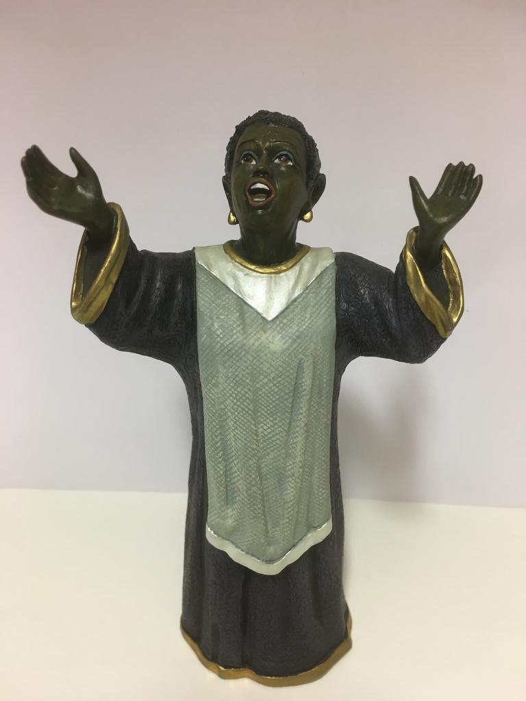 Enesco Parastone Gospel Koor Zangeres koor, Verzamelen, Ophalen of Verzenden, Zo goed als nieuw, Mens