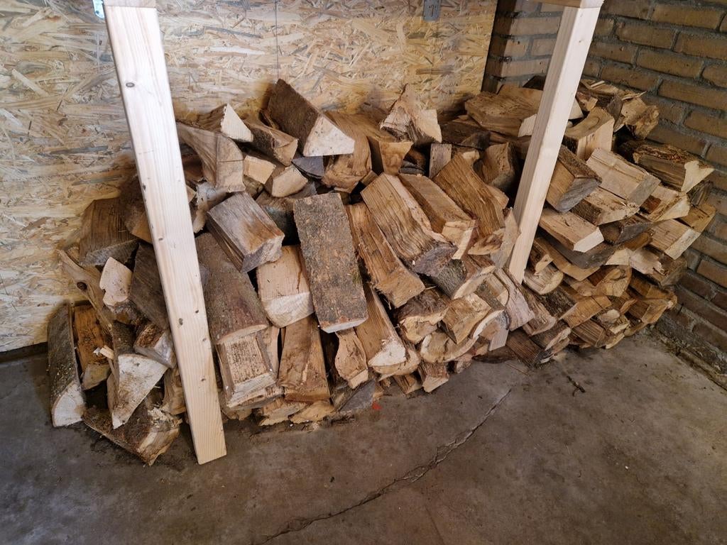 Gedroogd haardhout, Tuin en Terras, Haardhout, Minder dan 3 m³, Ophalen