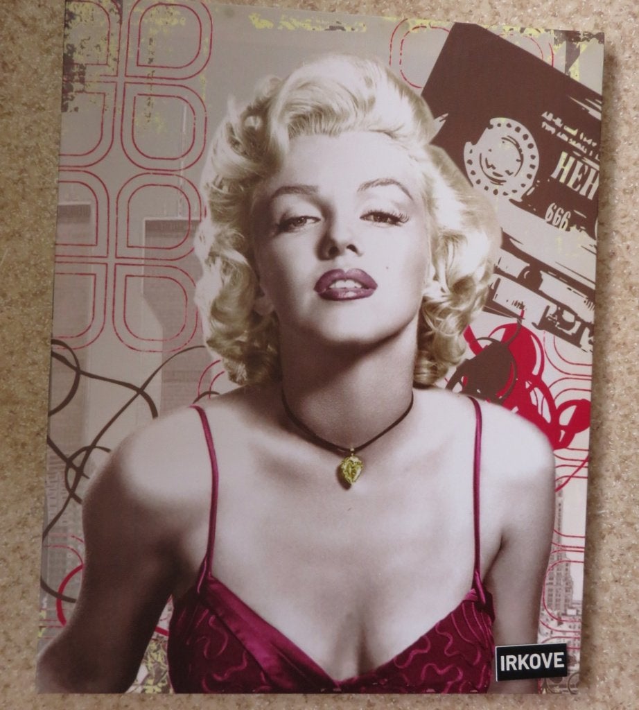 2 STUKS * MARILYN MONROE OP CANVAS * Mooi! *, Verzenden, Nieuw, Film, Poster
