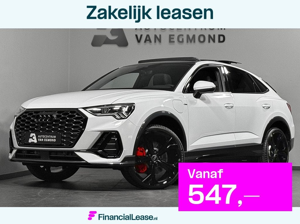 Audi Q3 Sportback 45 TFSIe 2X S-LINE SOH 91.4%| PANO| TREKH., Gebruikt, Wit, Hybride Elektrisch/Benzine, SUV of Terreinwagen