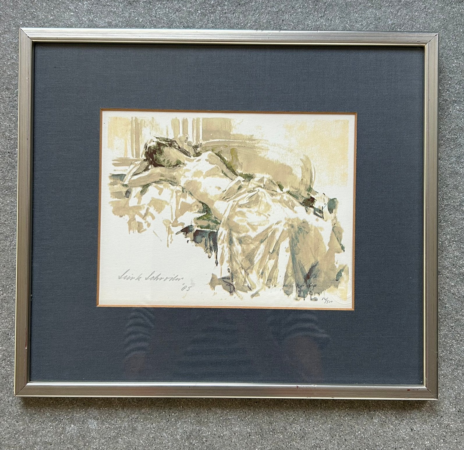 Kunstwerk van Sierk Schröder, Antiek en Kunst, Ophalen of Verzenden