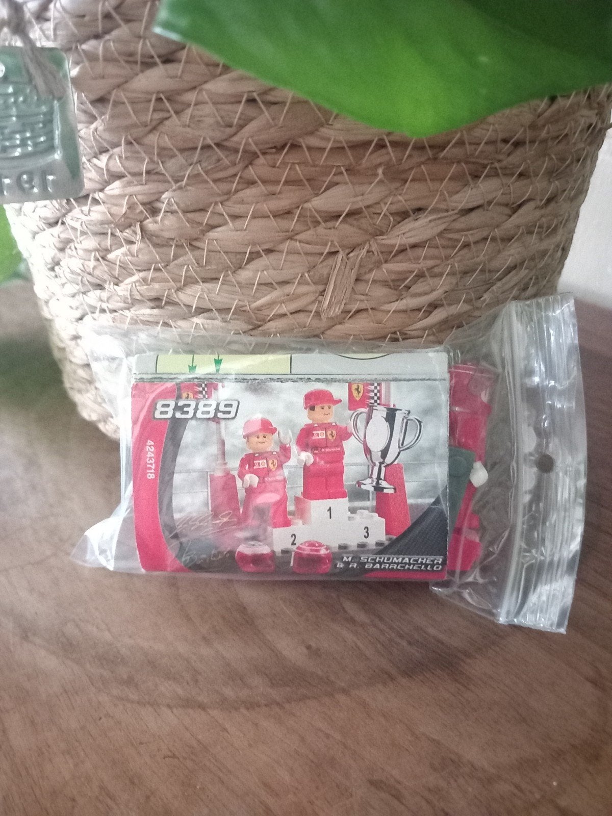 Lego Racers 8389 M. Schumacher & R. Barrichello, Lego, Ophalen of Verzenden, Compleet, Racers