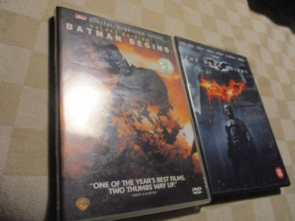 dvd fantasy films Batman Begins & The Dark Knight Rises, Vanaf 12 jaar, Ophalen of Verzenden, Nieuw in verpakking