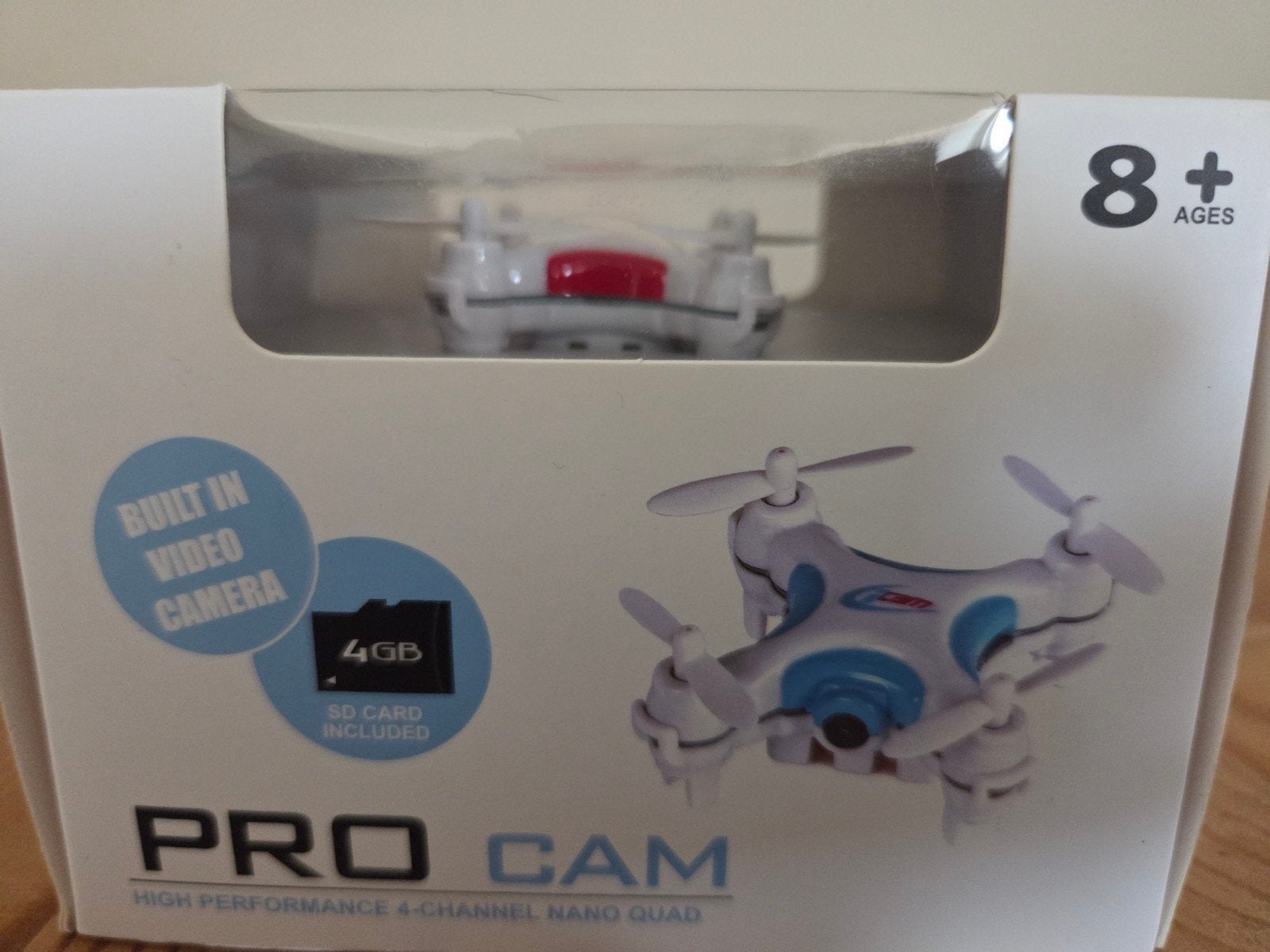 Mini drone met ingebouwde camera, Ophalen of Verzenden, Zo goed als nieuw, Sport, 3 spelers of meer