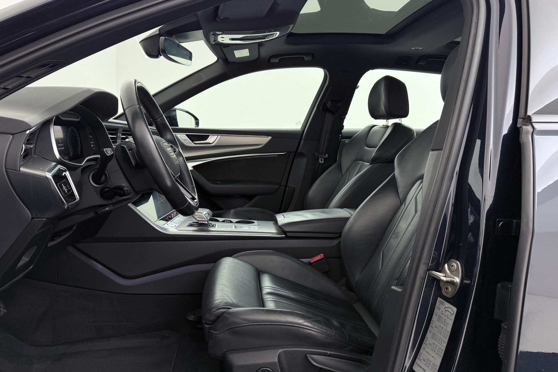Audi A6 Avant 45 TFSI quattro Sport Pro Line | Trekhaak | Pa, Automaat, Gebruikt, 4 cilinders, Blauw