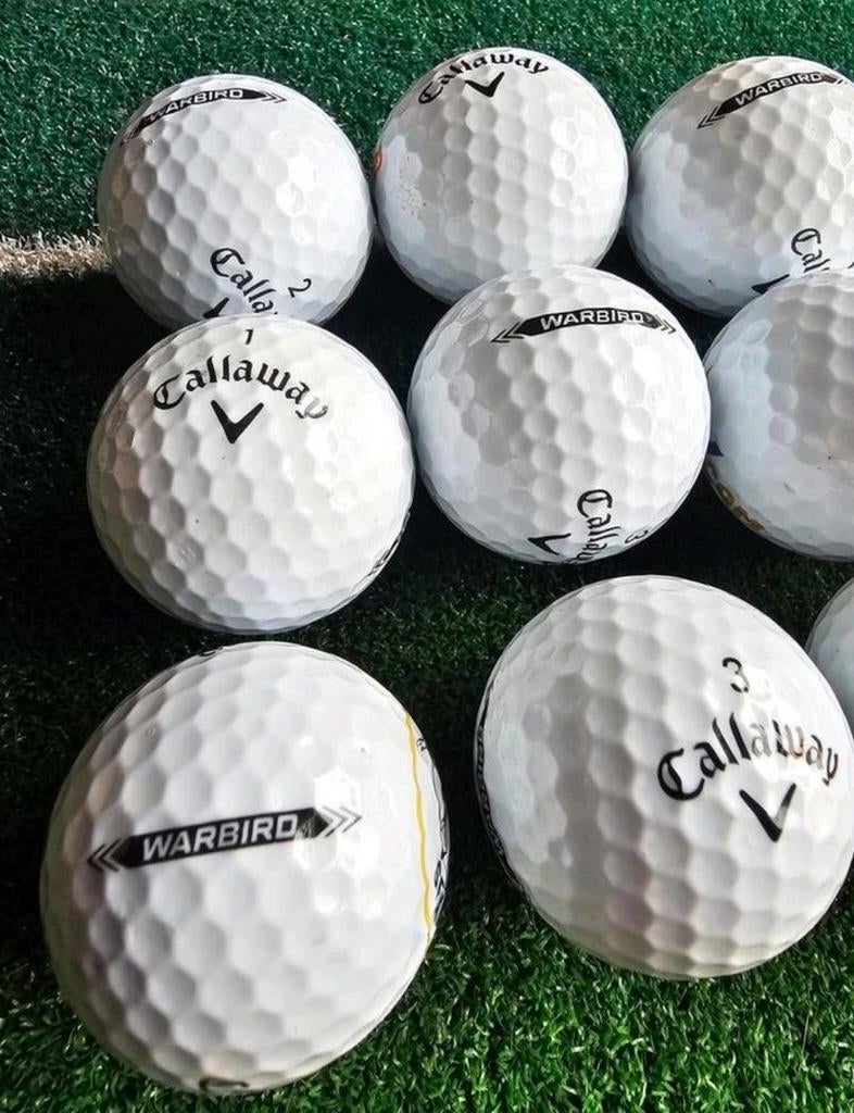 50 x Callaway Warbird golfballen AAA/AAAA, Callaway, Ophalen of Verzenden, Zo goed als nieuw, .