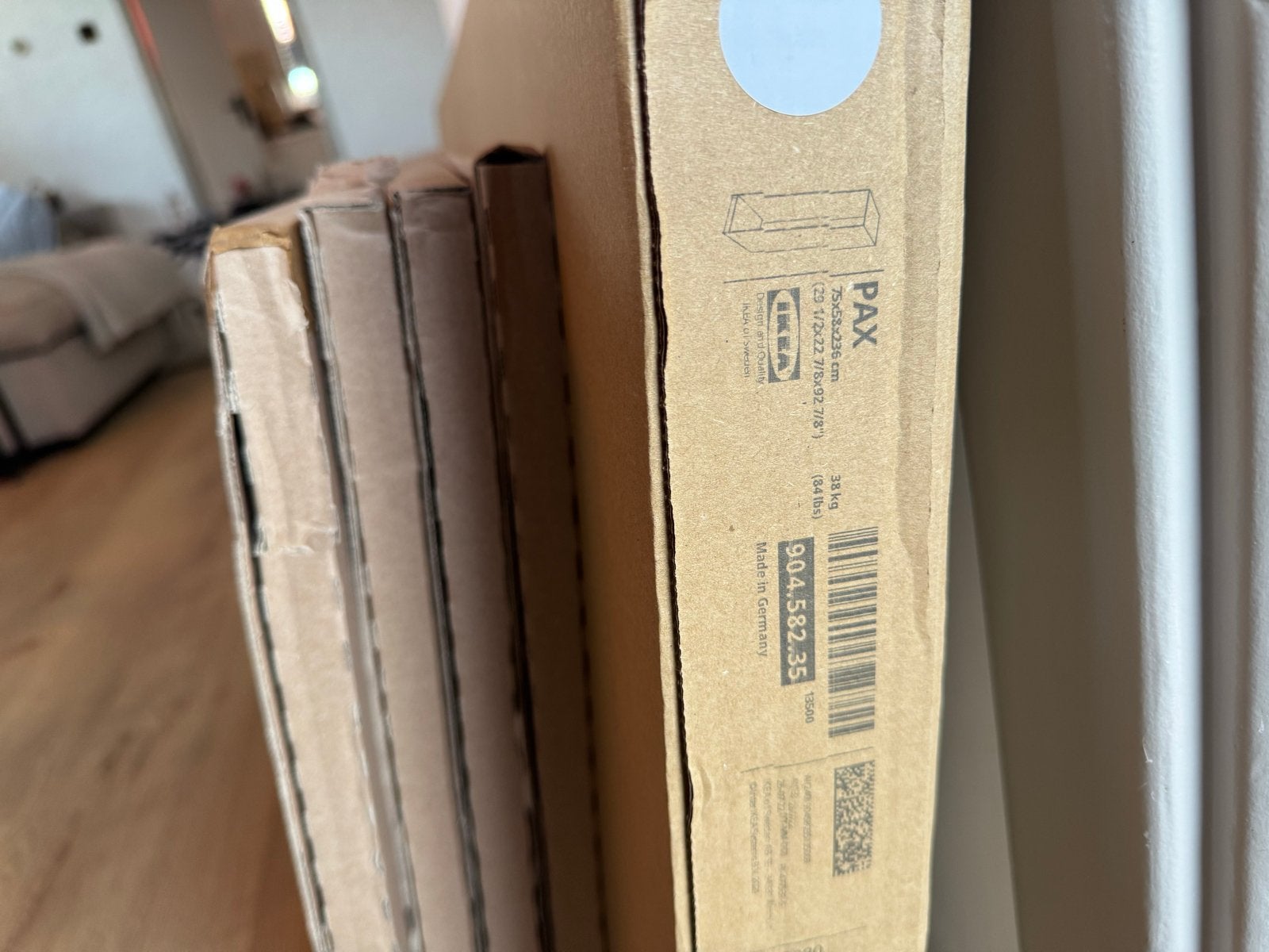 Nieuwe IKEA PAX kast (236 cm hoog), Huis en Inrichting, Kasten | Kledingkasten, Ophalen, 200 cm of meer, Nieuw, 50 tot 100 cm