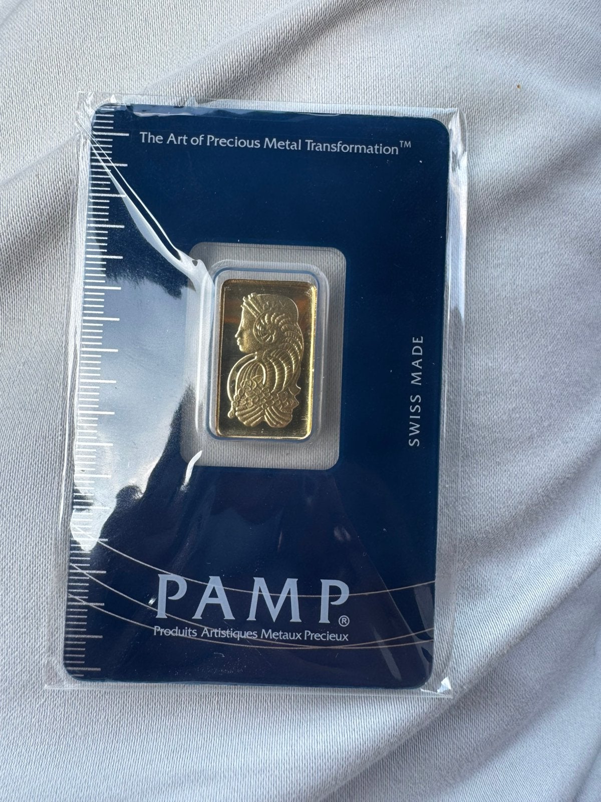 PAMP Suisse 5 gram Goudbaar – 999.9 / 24 Karaat, Ophalen of Verzenden, Goud