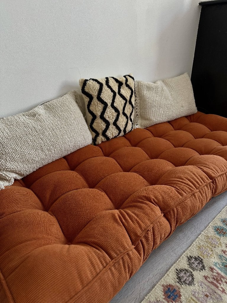 Floor Sofa/Cushion, Huis en Inrichting, Banken | Sofa's en Chaises Longues, Ophalen, Minder dan 75 cm, Tweepersoons, Zo goed als nieuw