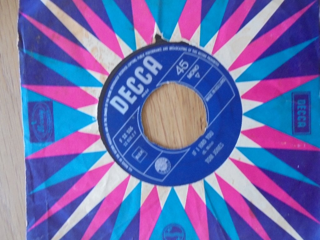 Tom Jones, Cd's en Dvd's, Vinyl Singles, Gebruikt, 7 inch, Ophalen of Verzenden, Pop