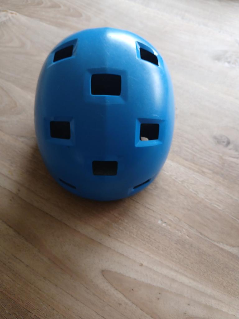 Blauwe kinder helm maat xs Oxelo, Ophalen of Verzenden, Gebruikt, XS