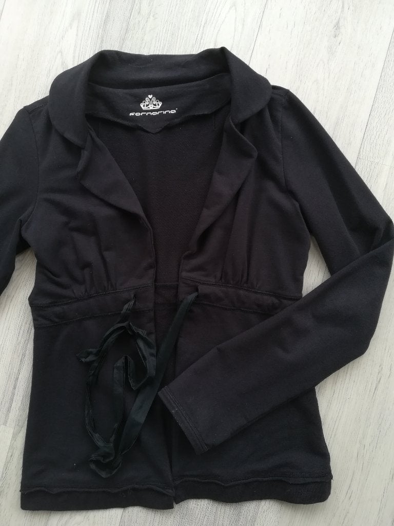 FORNARINA vest colbert zwart maat L, Maat 38/40 (M), Zwart, Fornarina, Ophalen of Verzenden
