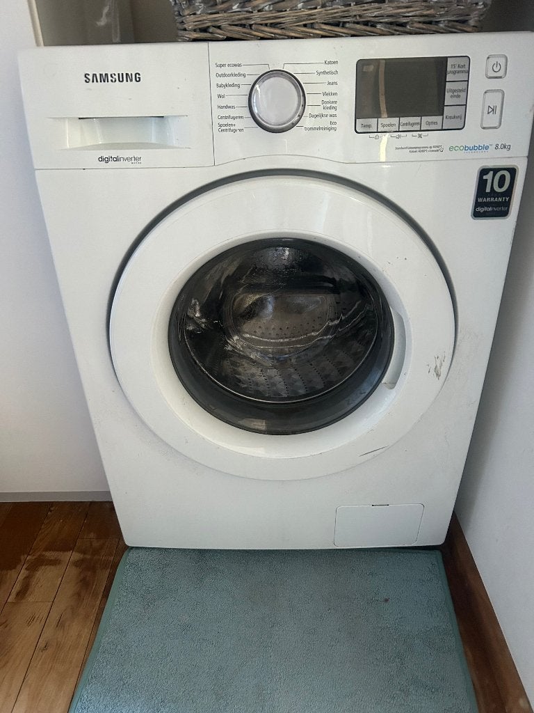 wasmachine, Witgoed en Apparatuur, Ophalen, 1200 tot 1600 toeren, Gebruikt, 8 tot 10 kg