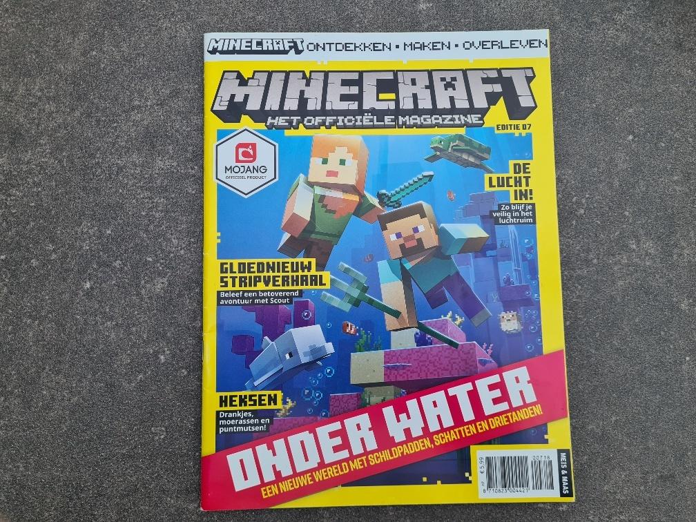 Minecraft stripboeken, Meerdere stripboeken, Ophalen of Verzenden, Gelezen