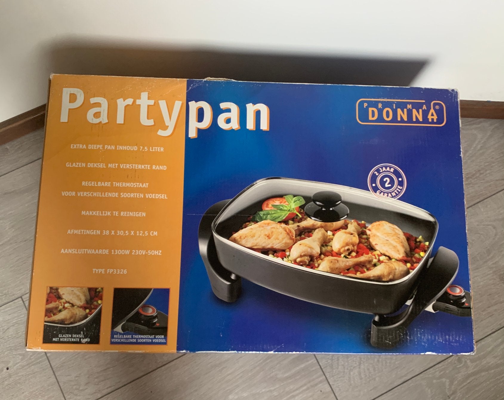 Party / warmhoud pan, Ophalen, Zo goed als nieuw