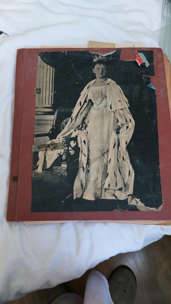 GROOT PLAKBOEK NED.KONINGHUIS, Verzamelen, Ophalen of Verzenden, Gebruikt, Kaart, Foto of Prent