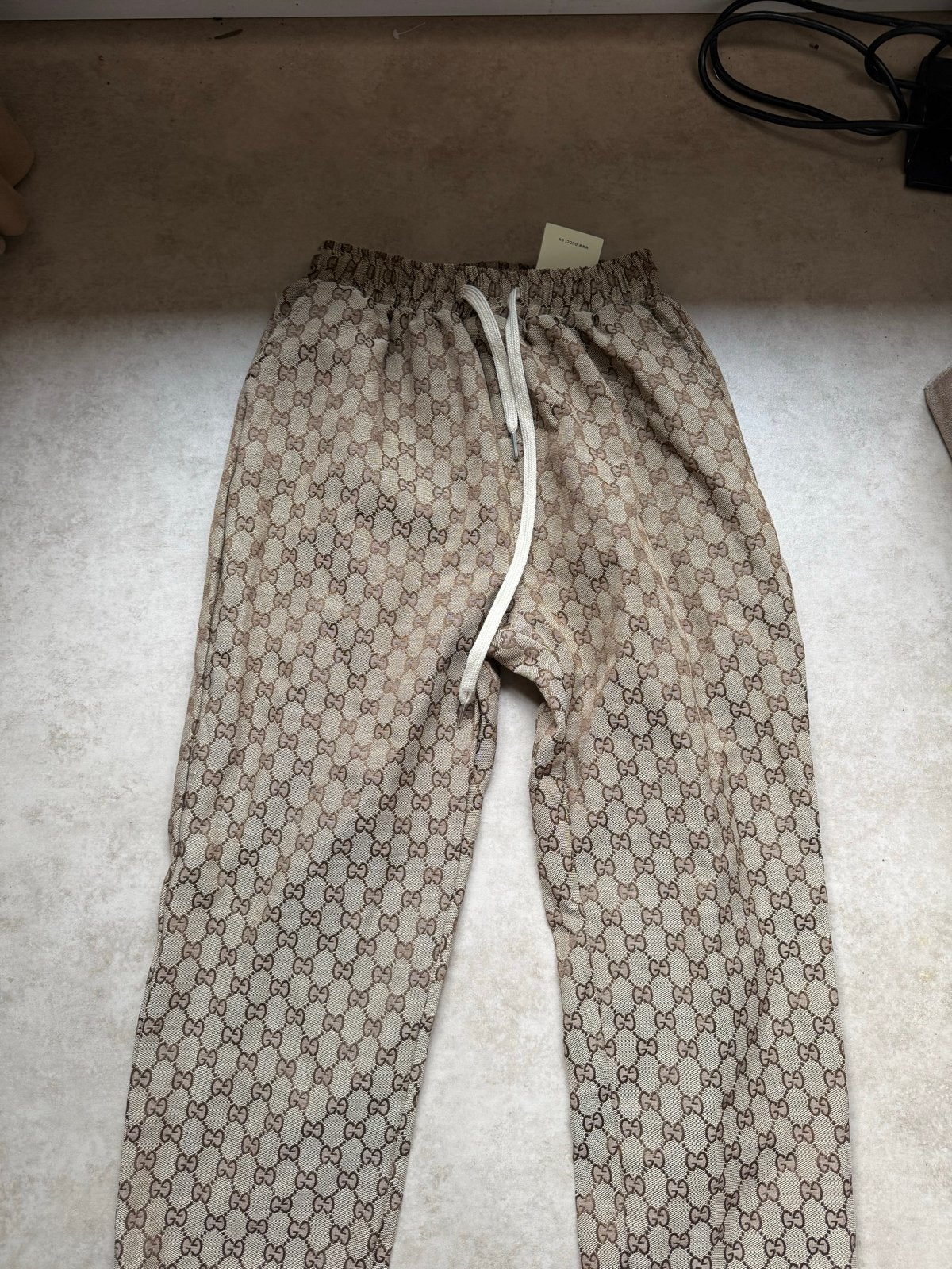Gucci GG Cargo Broek Unisex S M L Nieuw, Bruin, Nieuw, Ophalen of Verzenden, Maat 36 (S)
