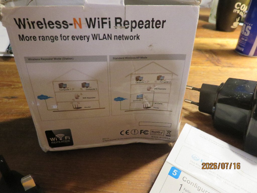WIRELESS  WIFI REPEATER, Verzenden, Zo goed als nieuw