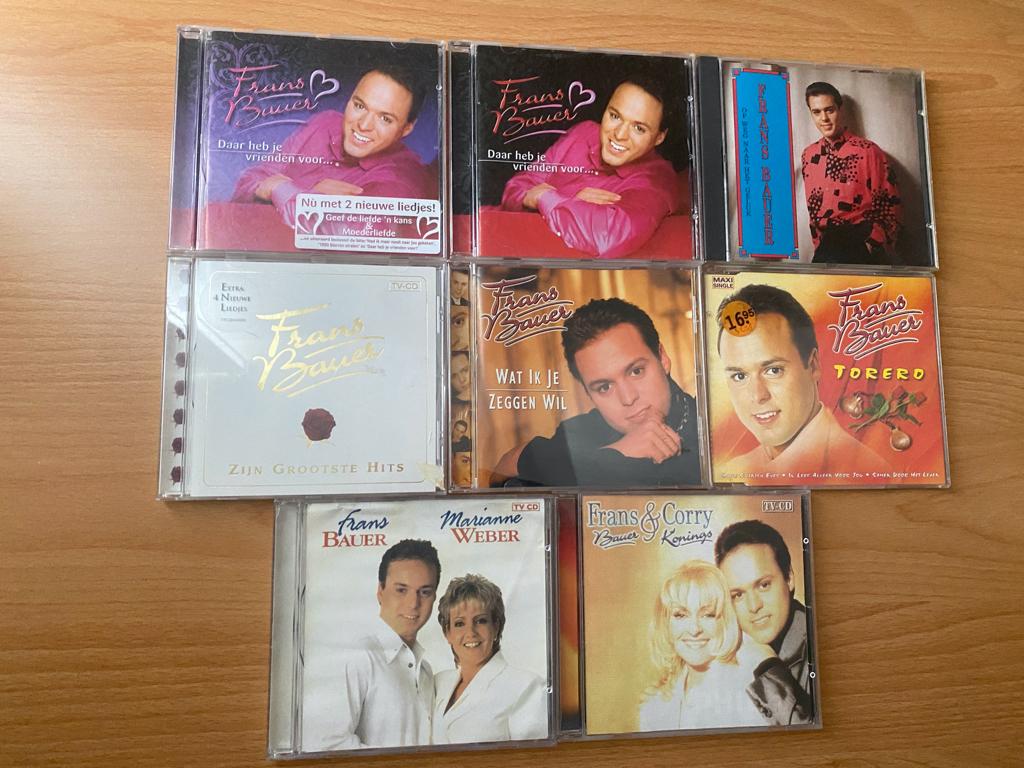 CD's  Frans Bauer, Ophalen of Verzenden, Gebruikt, Levenslied of Smartlap