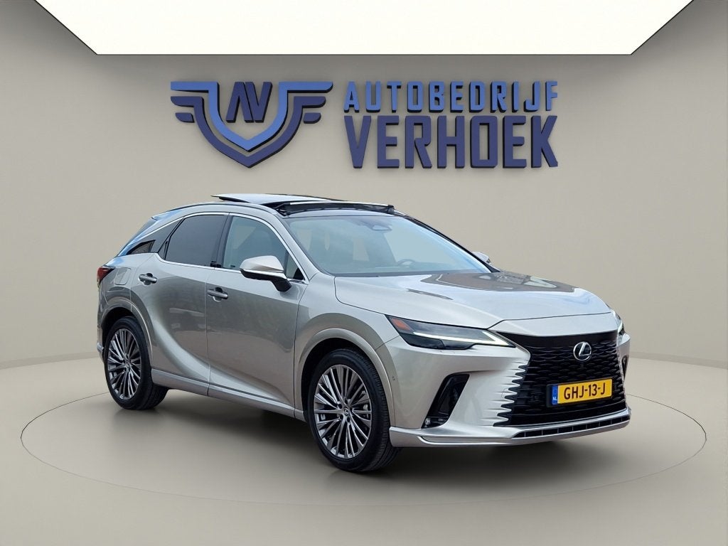 Lexus RX 450h+ President Line NL Auto - Mark Levinson - Pano, Auto's, Lexus, Automaat, Gebruikt, Euro 6, 4 cilinders