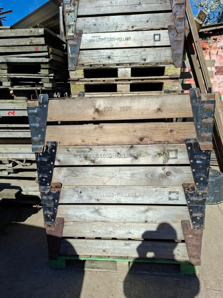 Opzetranden, Doe-het-zelf en Verbouw, Hout en Planken, Minder dan 25 mm, Ophalen of Verzenden, Pallet, Minder dan 200 cm