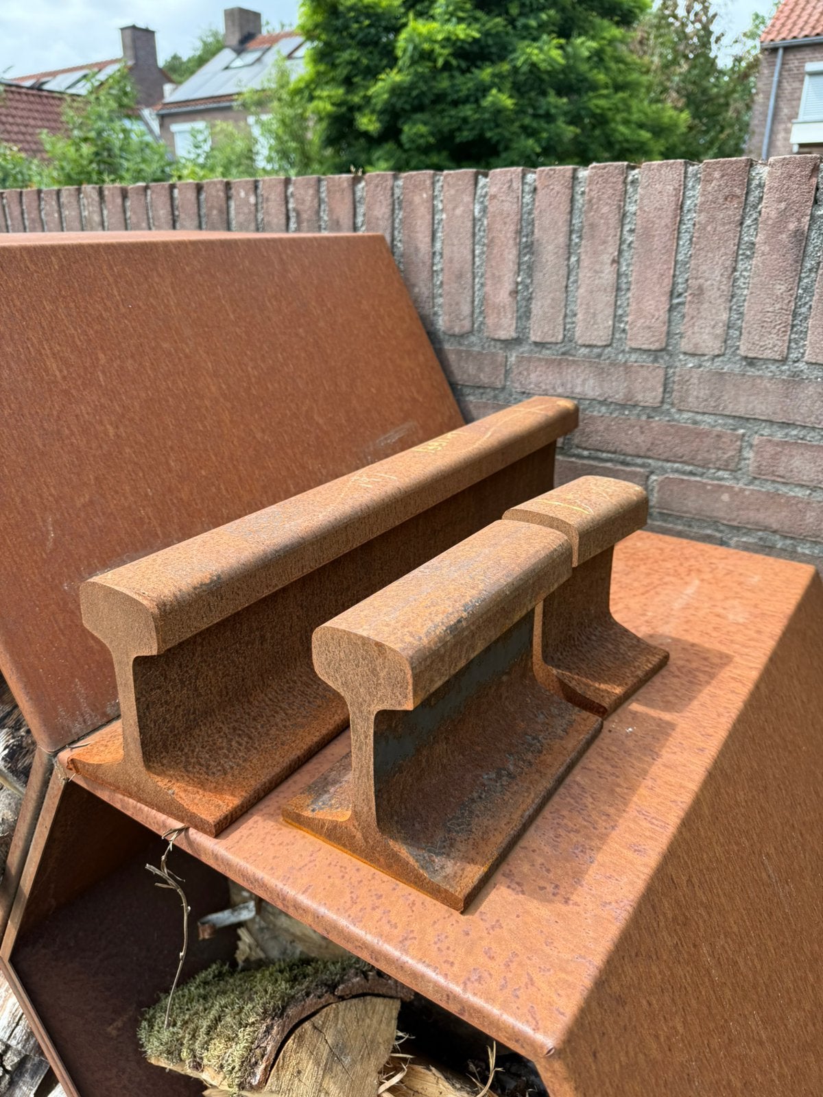 Aambeeld treinrails, Ophalen, Zo goed als nieuw