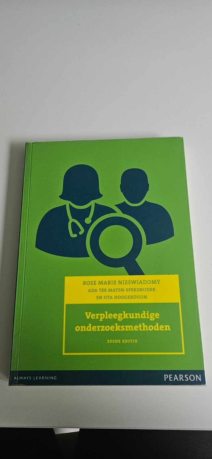 Verpleegkundige onderzoeksmethoden - 6e editie, Boeken, Zo goed als nieuw, Gamma, Rose Marie Nieswiadomy e.a., HBO