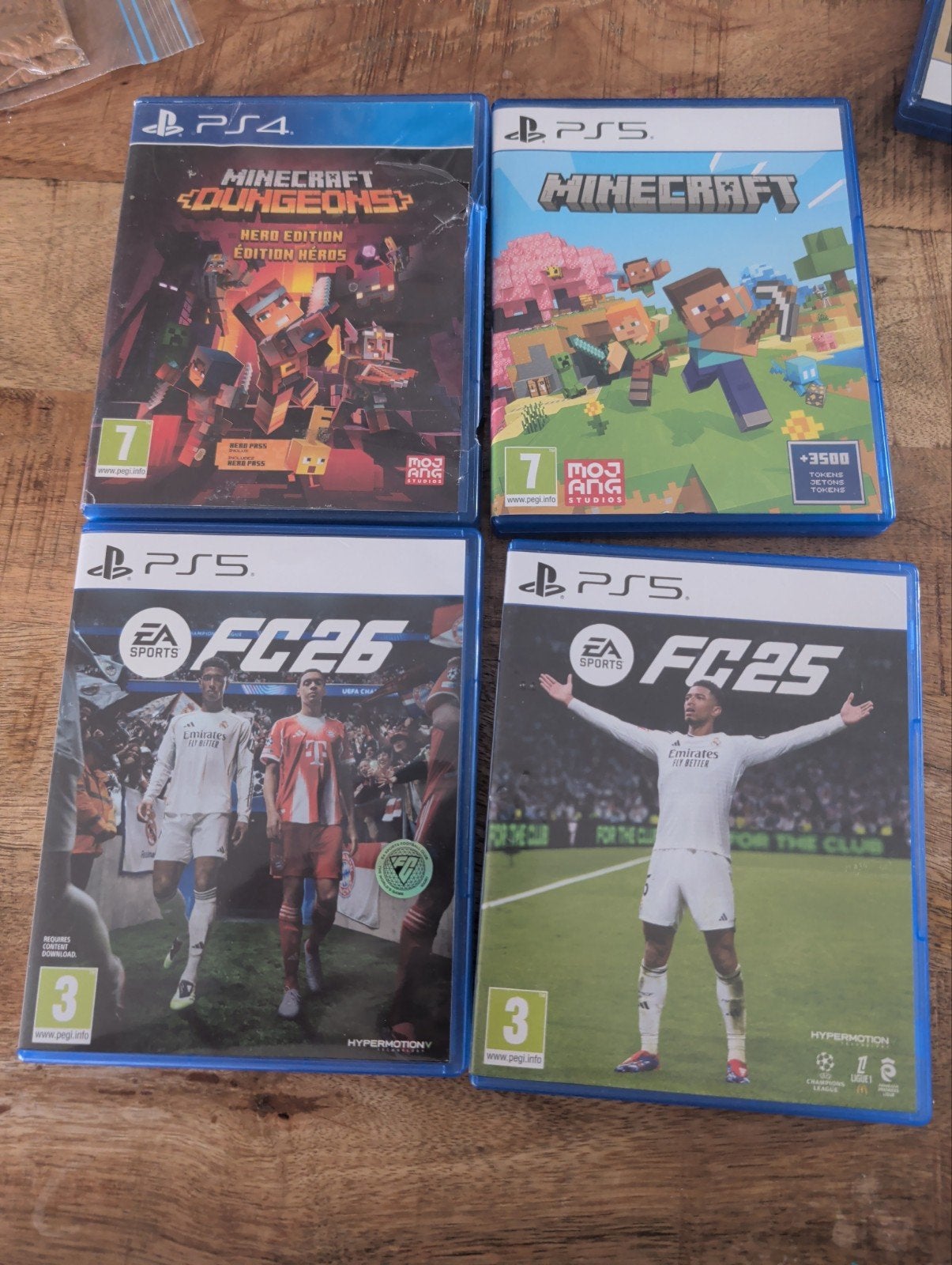 Minecraft Dungeons (PS4) en andere games, Avontuur en Actie, Gebruikt, 1 speler, Ophalen of Verzenden