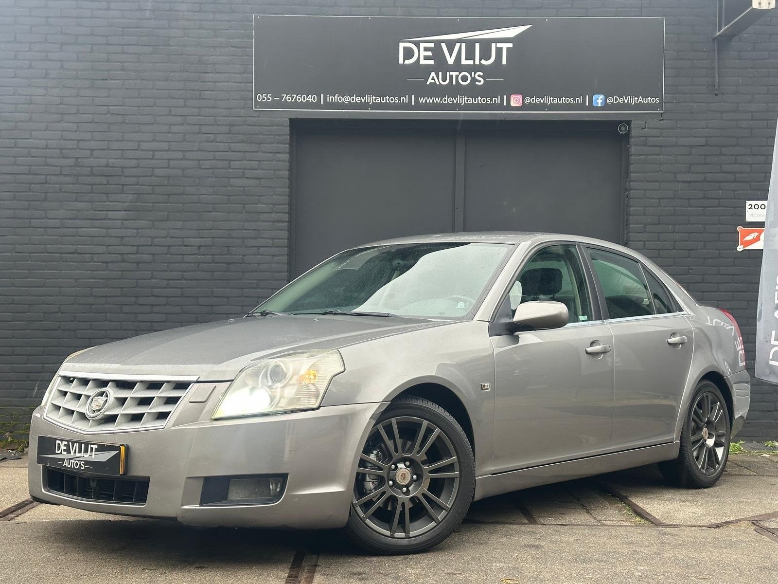 Cadillac BLS 1.9 D | Automaat | Carplay | Navi | Leer | Xeno, Auto's, Cadillac, Dealer onderhouden, Gebruikt, Zwart, 4 cilinders