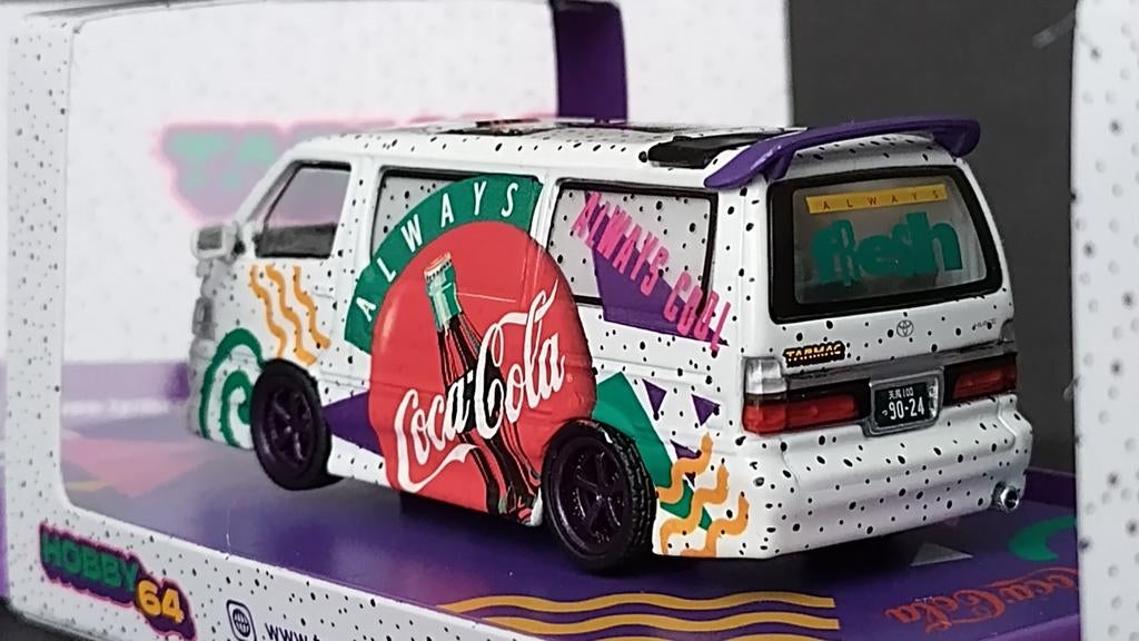 Toyota Hi ace Wagon Custom 1:64 Tarmac Works Pol, Tarmac Works, France, Auto, .