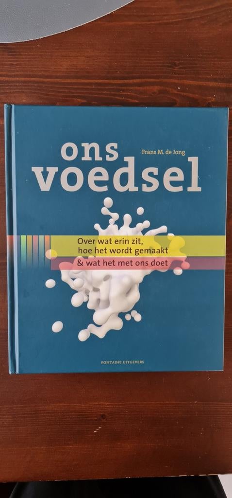 Frans M. de Jong - Ons voedsel, Boeken, Ophalen of Verzenden, Zo goed als nieuw, Frans M. de Jong