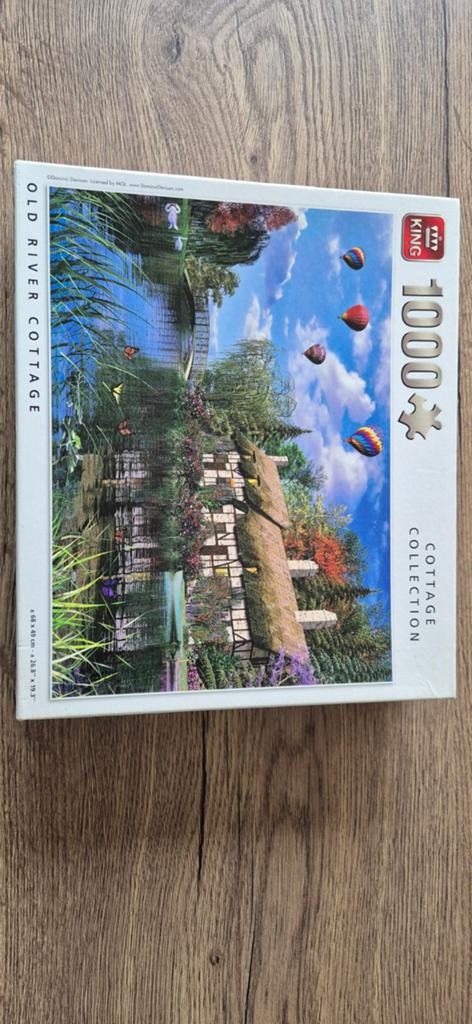 Puzzel van King, 1000 stukjes, Ophalen of Verzenden, 500 t/m 1500 stukjes, Zo goed als nieuw, Legpuzzel