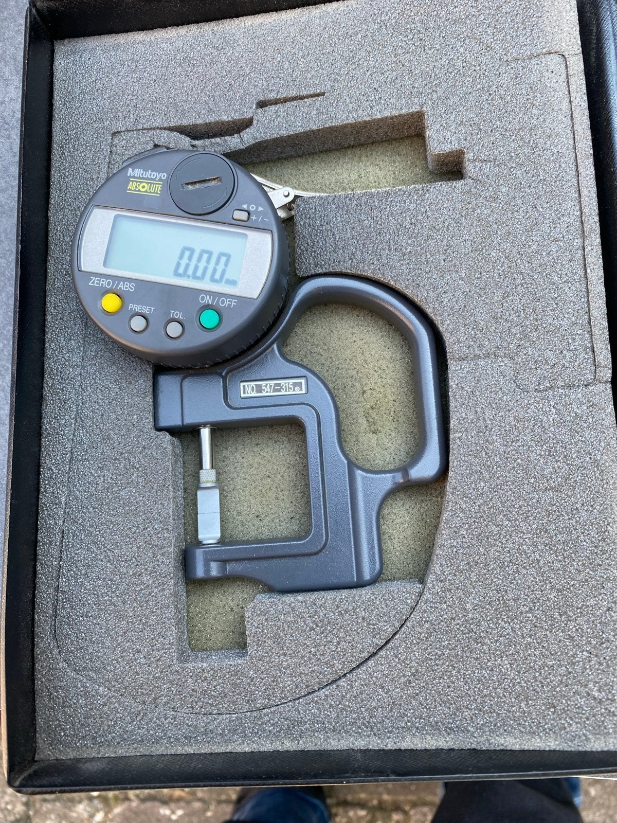 MITUTOYO 547-315 Digitale Diktemeter - Nauwkeurig Meten, Ophalen, Zo goed als nieuw, Overige meters