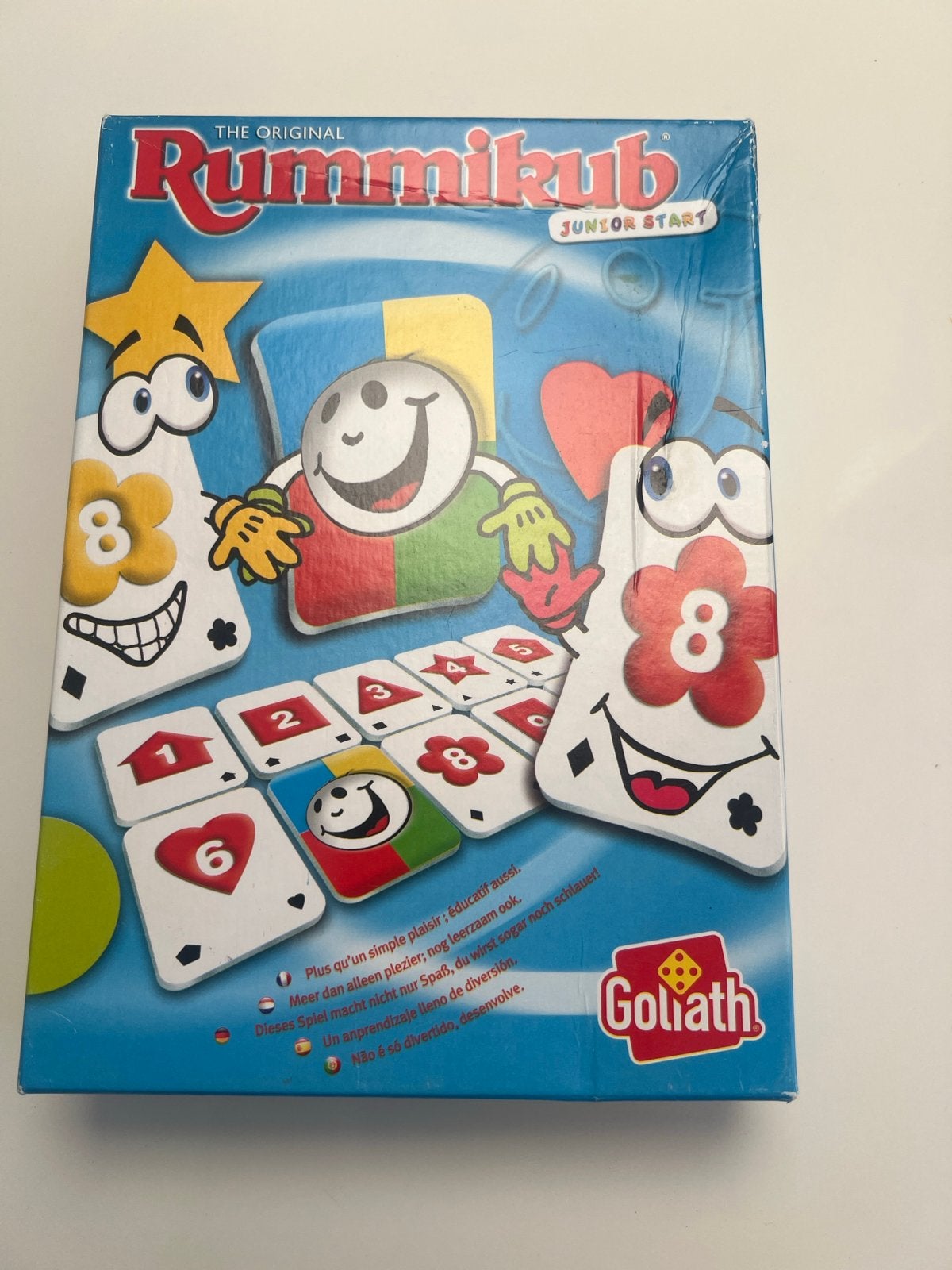 Rummikub Junior Start - Het leuke cijferspel voor kinderen, Een of twee spelers, Ophalen of Verzenden, Zo goed als nieuw
