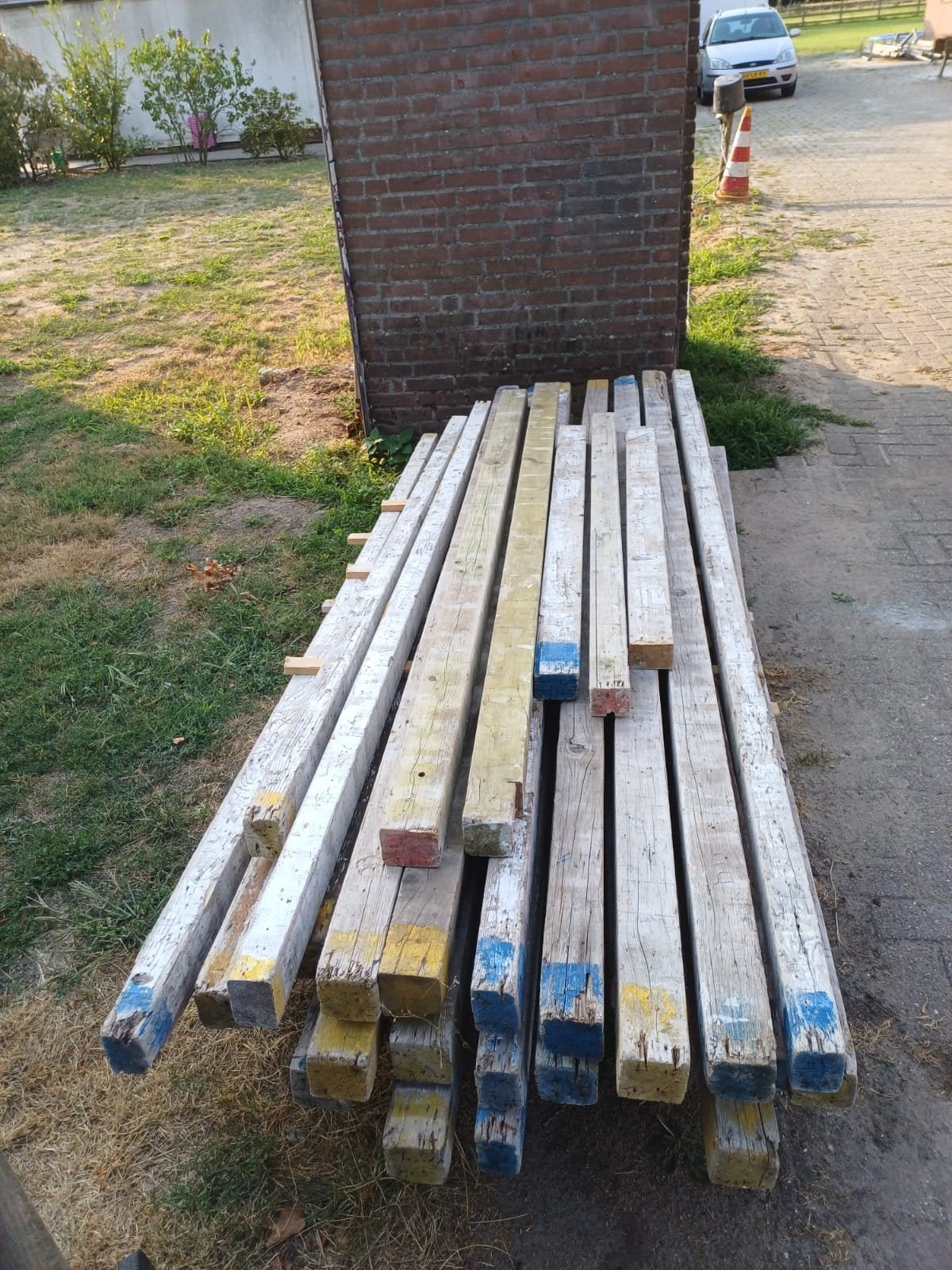 Metselprofielen, 28 stuks, Ophalen, Gebruikt
