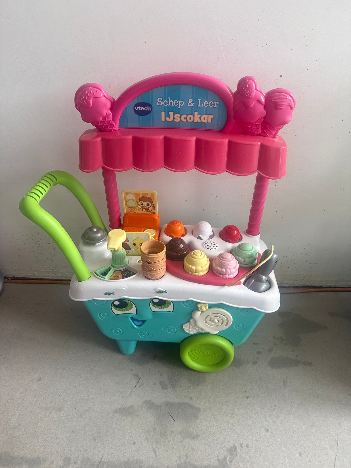VTech Schep & Leer IJscokar - Interactief Speelgoed, Ophalen, Gebruikt, 2 tot 4 jaar