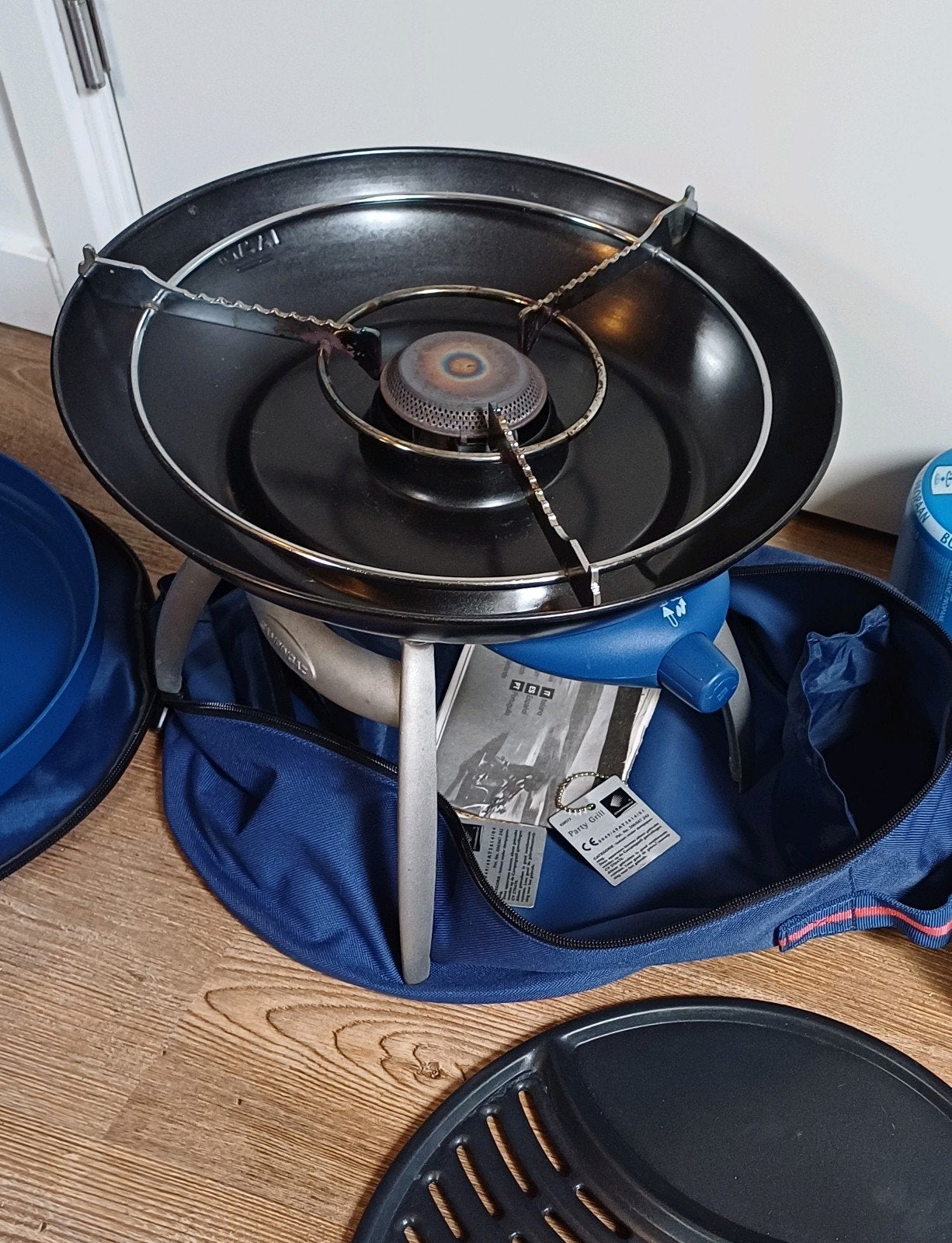 Partygrill van campingaz, Ophalen, Gebruikt