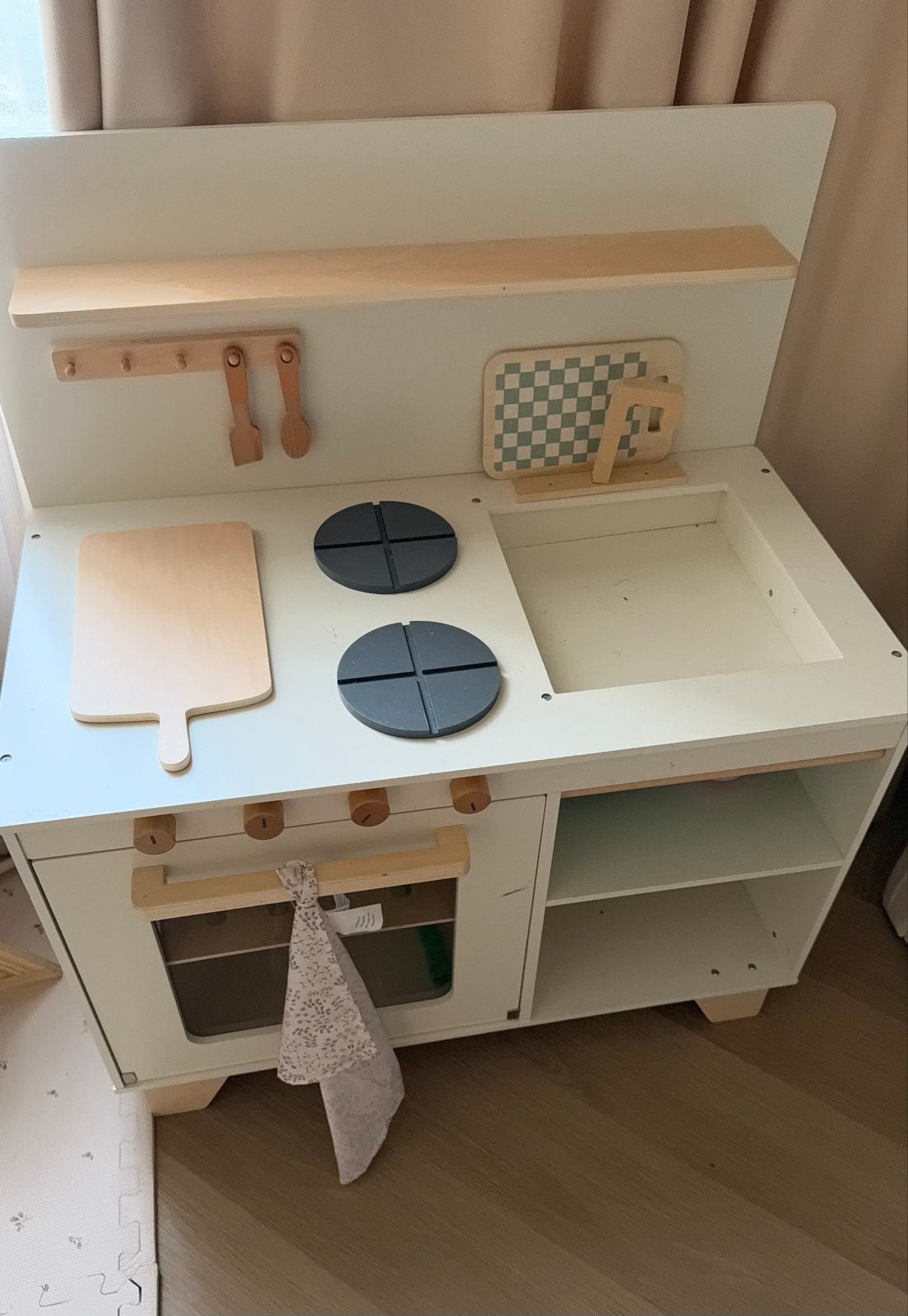 Houten speelkeuken (vertbaudet), Ophalen of Verzenden, Gebruikt, Hout, Speelkeuken