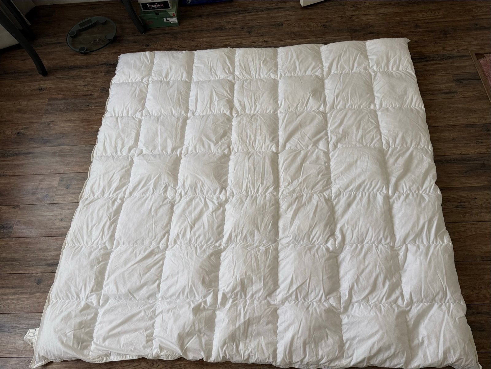 Hema 4-seizoenen dekbed 200x200 cm met 2 dekbedovertrekken, Wit, Tweepersoons, Ophalen of Verzenden, Deken of Dekbed