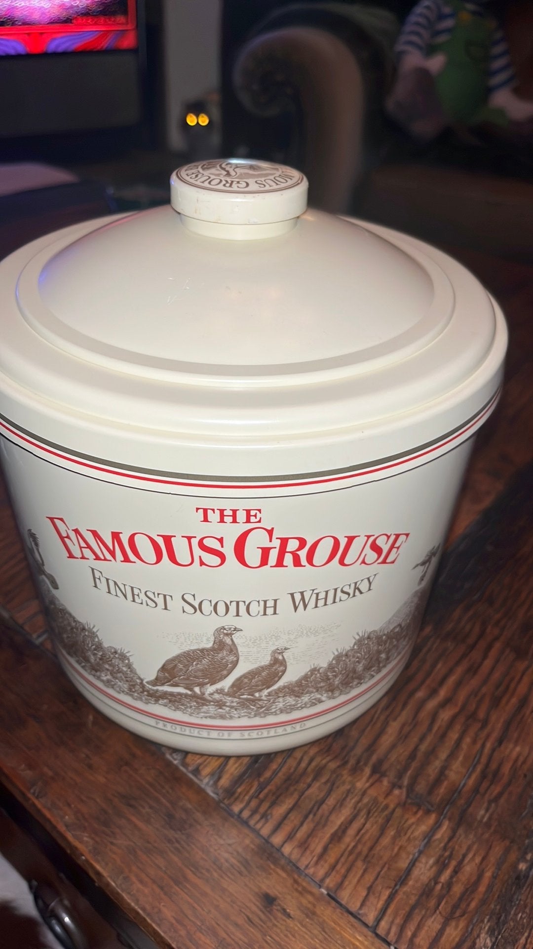 Famous Grouse ijs emmer, Ophalen of Verzenden, Zo goed als nieuw