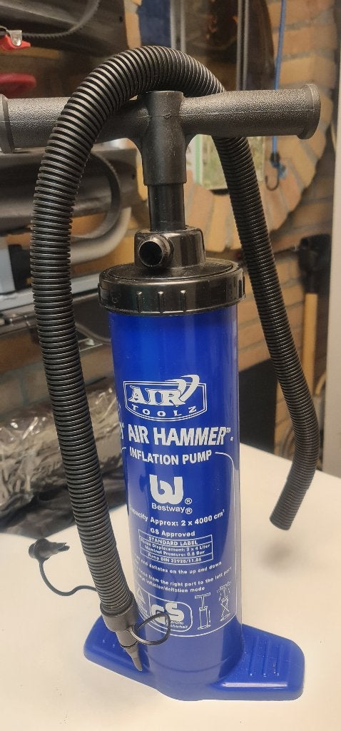 Air Hammer handpomp, Ophalen of Verzenden, Gebruikt, Handmatig