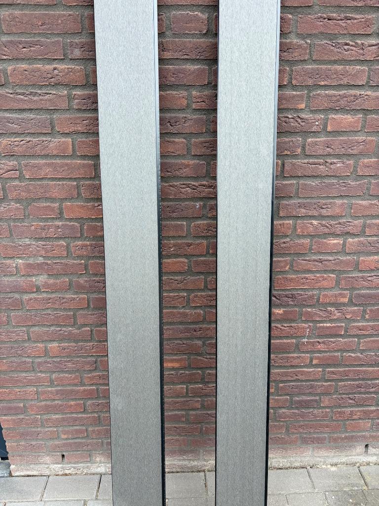 Restpartij schutting plank Antracite, Tuin en Terras, Schuttingen, 1 tot 2 meter, Minder dan 3 meter, Nieuw, Ophalen of Verzenden