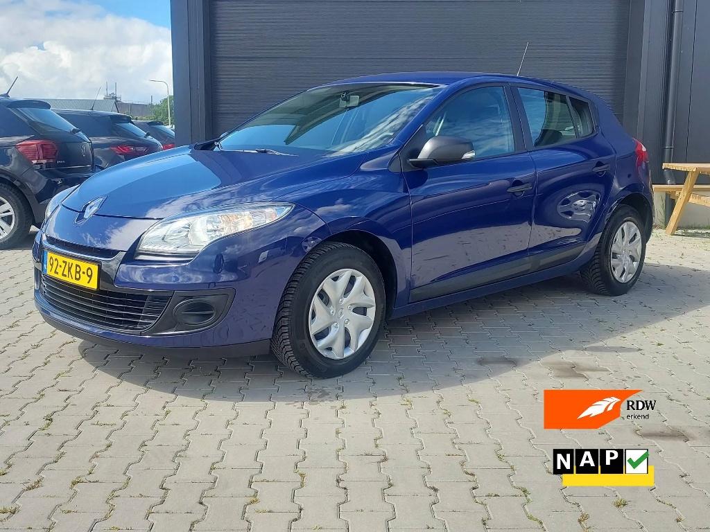 Renault Mégane 1.2 Energy 2012, airco, 2e eig, ZOMERKORTING!, Voorwielaandrijving, Euro 5, Zwart, 4 cilinders