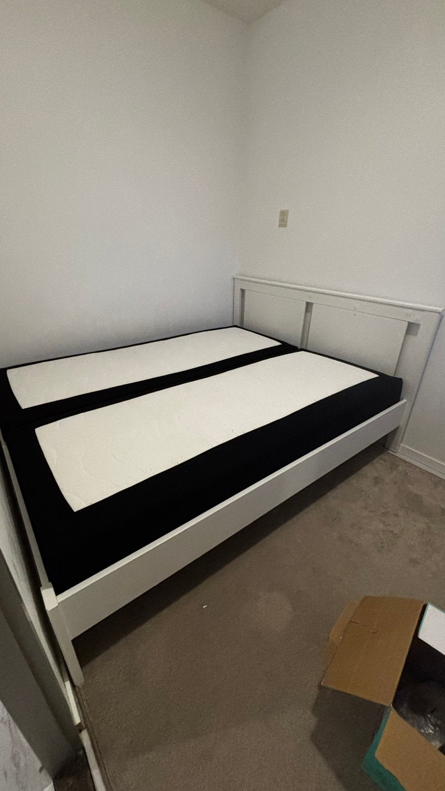 2 personen bed, Ophalen of Verzenden, Zo goed als nieuw, Tweepersoons, 140 cm