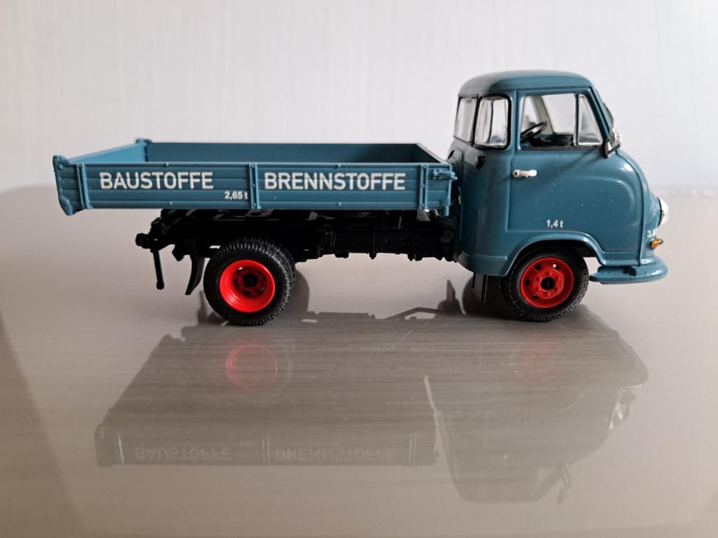 Hanomag Kurier Kipper. 1958, minichamps 1:43 nieuw, Ophalen of Verzenden, Nieuw, Auto, MiniChamps