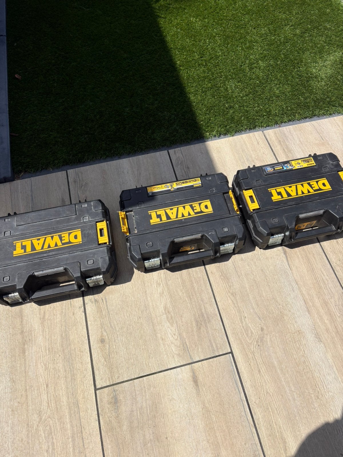 Dewalt Tstak koffers, Ophalen of Verzenden, Zo goed als nieuw