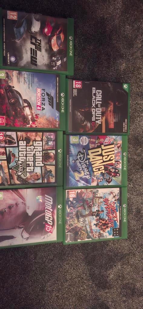 6 Xbox One Spellen: Diverse Genres ophalen in goor, Spelcomputers en Games, Games | Xbox One, Ophalen, Gebruikt, 1 speler, Racen en Vliegen